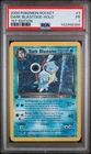 2000 POKEMON ROCKET 1ST ED #3 DARK BLASTOISE-HOLO PSA 1