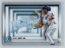 2022 Bowman #B3D-14 Bobby Witt Jr. Bowman in 3D