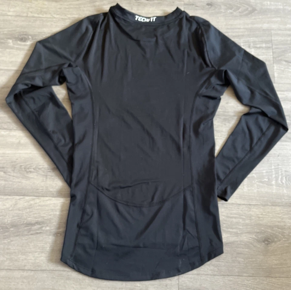 Adidas Techfit Mens - Compression / Base Layer Top - Black - Size Large. (38)  - Image 2 of 4