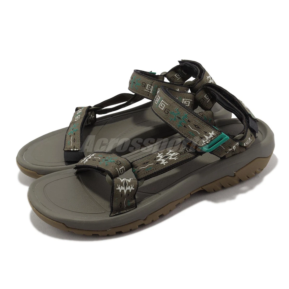 Olive green tevas sale