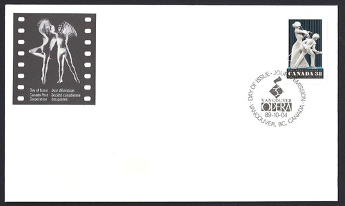 Canada # 1253 PERFORMING ARTS Brand New 1989 Unaddressed Issue