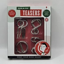 Brain Teasers 4 Challenging Exercises Puzzles Keep Your Mind Sharp Stimulate 12+