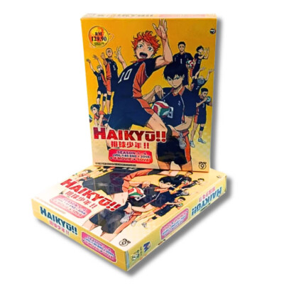 DVD ANIME HAIKYU Complete Season 1-4 Vol 1-85 End(English