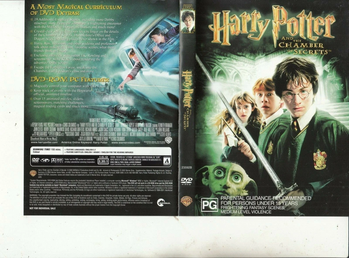 Harry Potter & the Chamber of Secrets (DVD) 