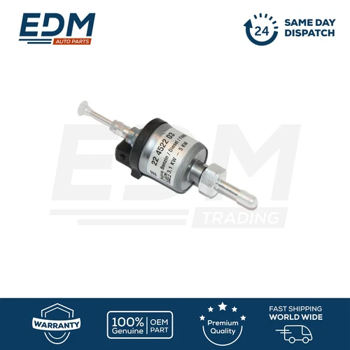 Espar / Eberspacher Fuel Pump 24V For Hydronic D5WS/D5WSC 251942450000, Genuine