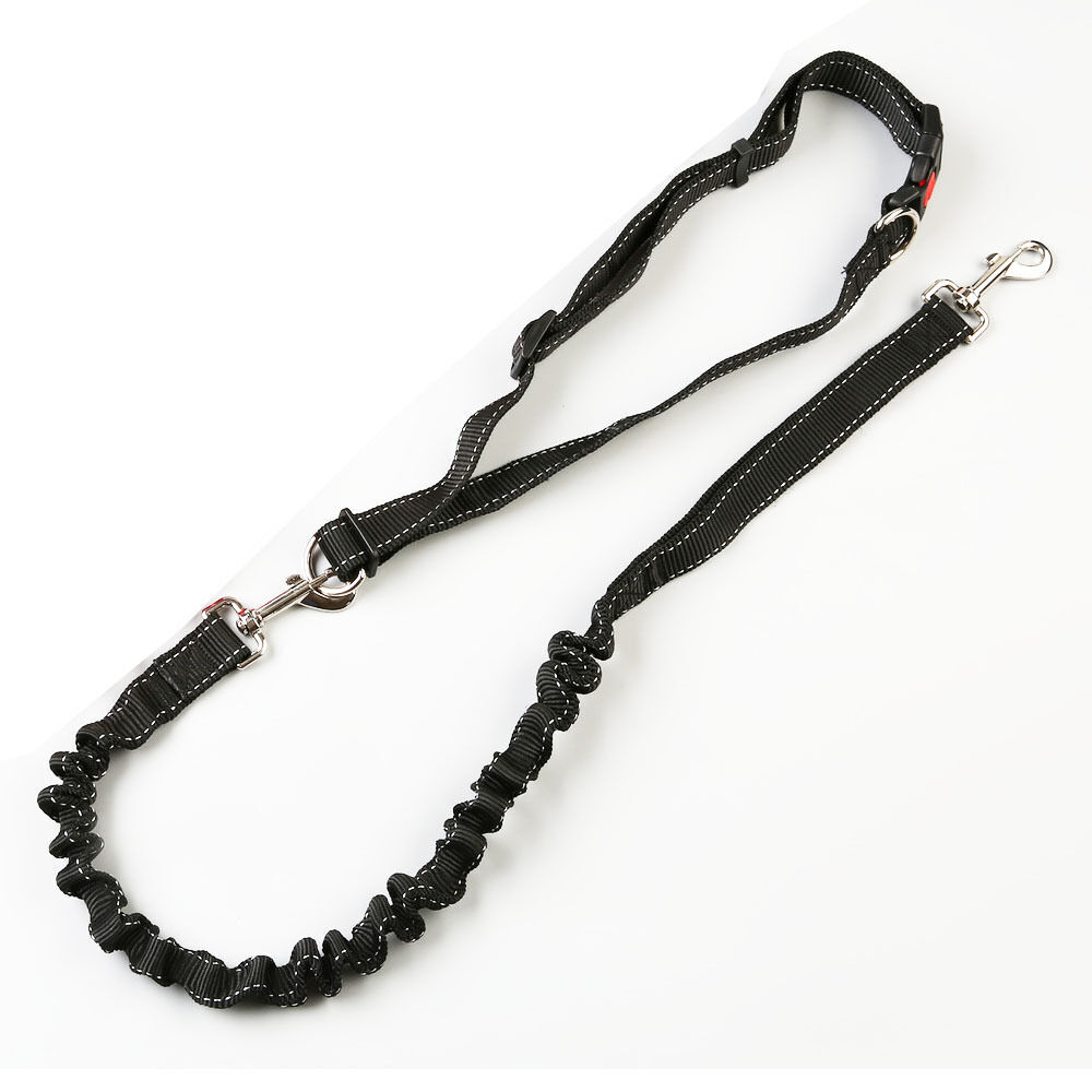 Hands Free Dog Walking Belt Pet Running Lead Waist Belt Jogging Hiking