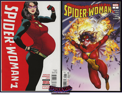 SPIDER-WOMAN 全2巻セット Spider-Verse SPIDER-WOMAN #1-A x 2 2016 2020 SPIDER-VERSE VARIANT SET 1ST