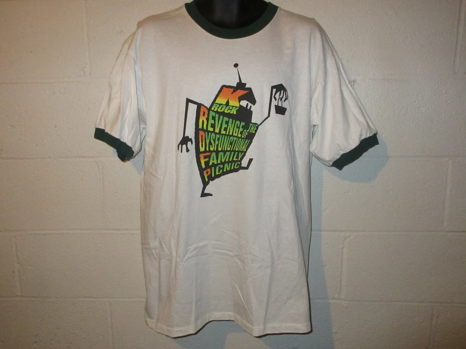 Camiseta De Colección 1998 K-Rock Green Day Third Eye Blink The Offspring Punk Tour L/XL Foto 3 de 4
