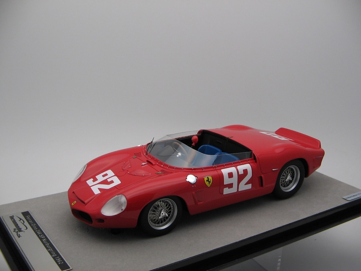 Ferrari 256 F1 36 Phil Hill F1 3ème Monaco 1960 GP Replicas GP135D