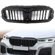 Matte Black Front Kidney Grille Air Shutter 51119498612 For BMW G30 LCI 2021+