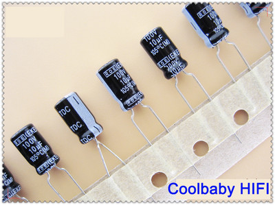 100PCS ROE EKE Series 10UF 100V Hi-End Audio Grade Capacitors 6.3×11mm