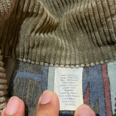 VTG Dickies Mens Blanket Lined Chore 