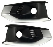 SET Lüftungsgitter GITTER Stoßstange vorne front Für AUDI A4 B9 2019 - 