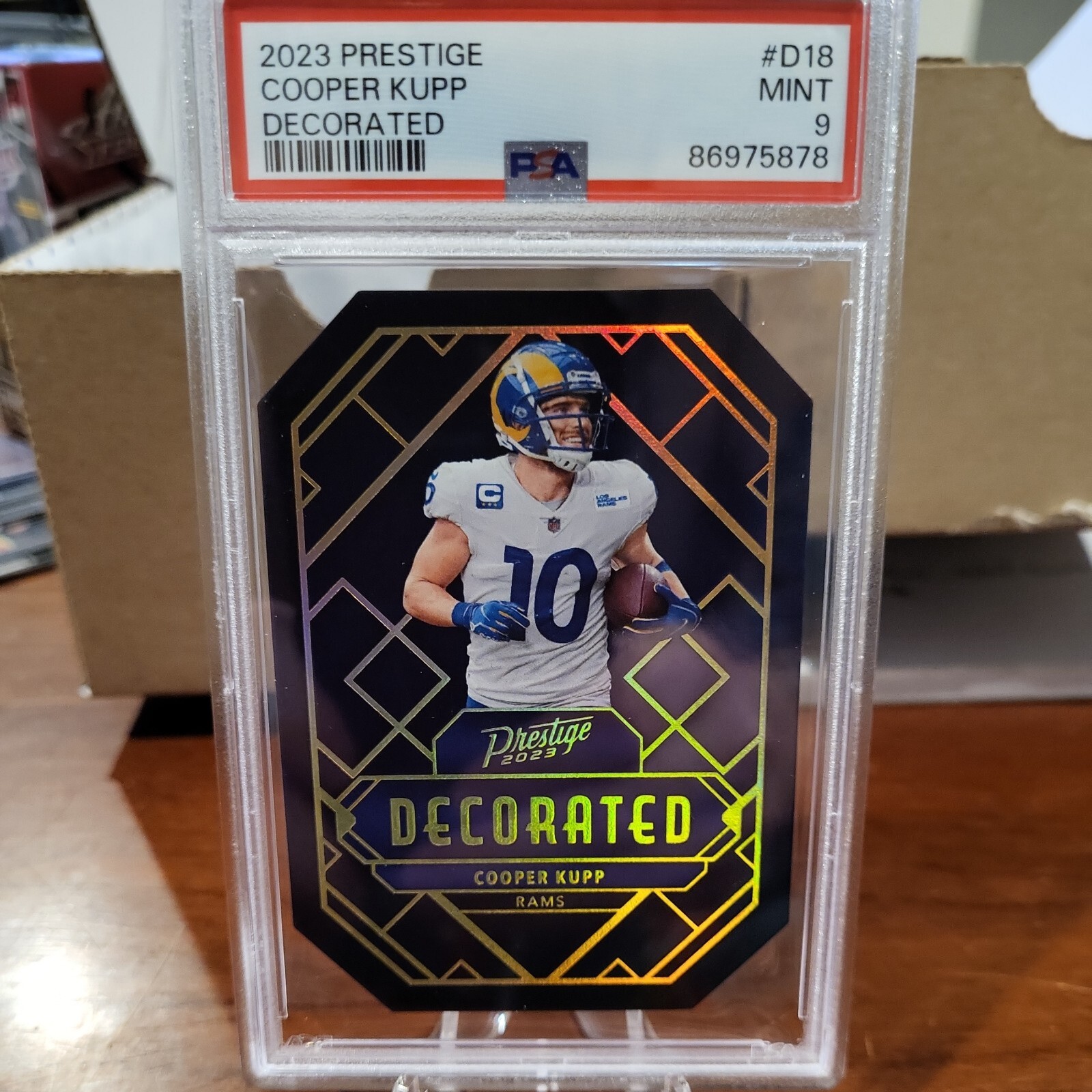 2023 Panini Prestige Cooper Kupp Decorated D-18