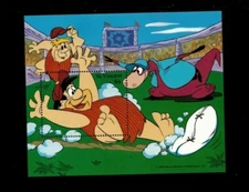 St. Vincent 1990 - Flintstones - Baseball - Souvenir Stamp Sheet Scott #1474 MNH