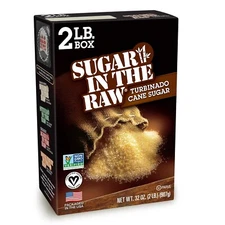 Sugar In The Raw Granulated Turbinado Cane Sugar, No Added Flavors or erythr