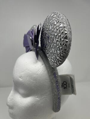 Disney100 100 Year Platinum Anniversary Ears Headband Silver  display picture 3