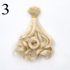 1pcs 15cm Wigs Hair Rows for DIY Doll Making hair Curly Hair wigs Row Decor