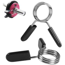 MORSETTI A MOLLA PER FISSARE MANUBRI BLOCCA PESI CLIP STILL COLLARS 50MM