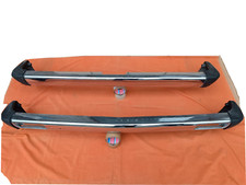 Pair Of Front And Rear Bumpers Fiat 131 First Series Original Chromodora