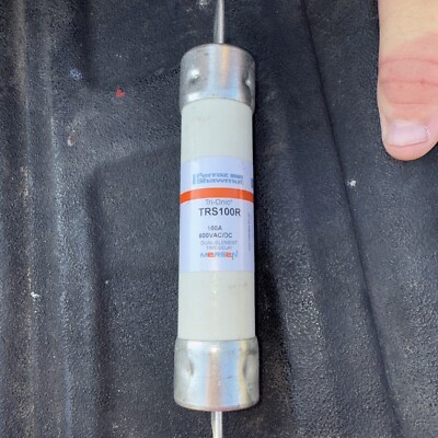 Ferraz Shawmut TRS100R Tri-Onic Dual-Element Time-Delay Fuse 100A 600VAC