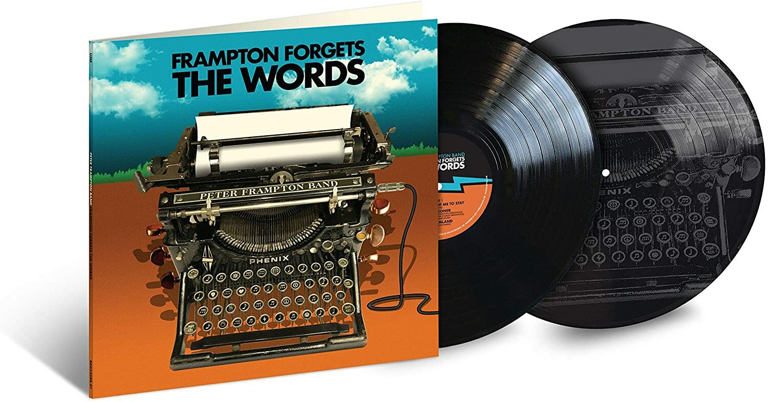 Peter Frampton Forgets The Words Double Vinyl LP New Sealed