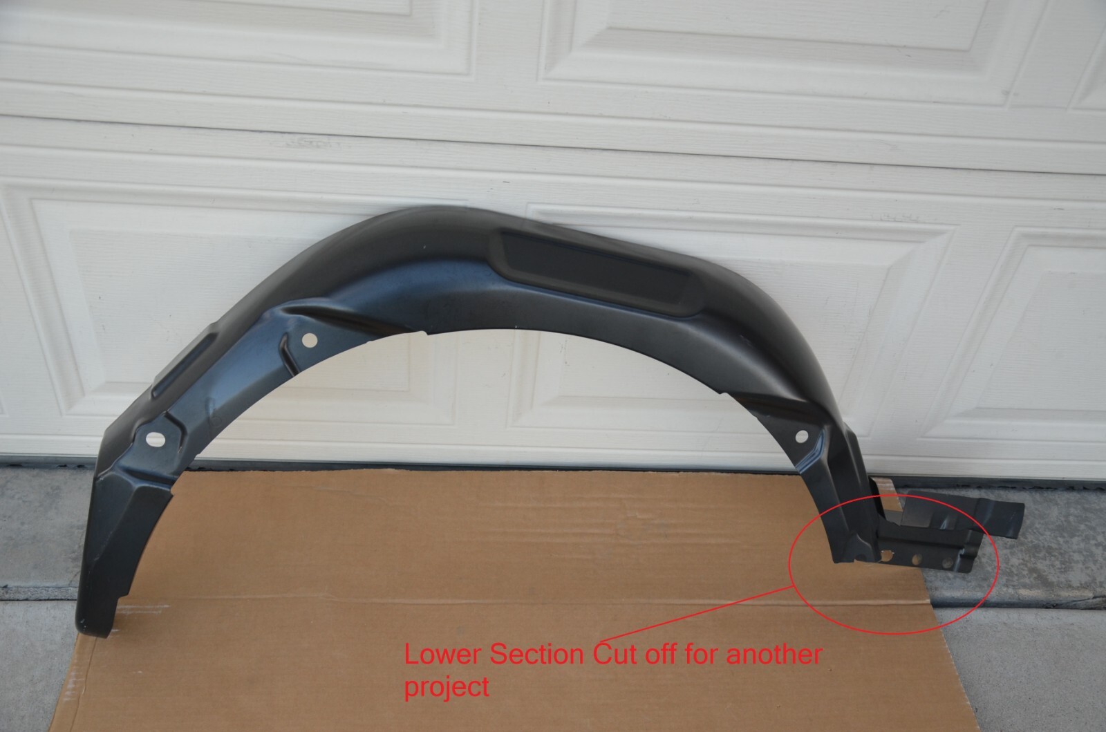 2019-23 MERCEDES SPRINTER RIGHT SIDE REAR INNER WHEELHOUSE 