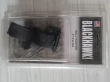 NEW! Blackhawk Cordura Nylon 2" Inch Duty Belt Keeper Keepers Black 44B350BK