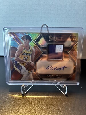 2022-23 Select Max Christie Tie Dye RPA 16/25 Patch Autograph Rookie