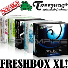 TREEFROG FRESH BOX XL REFRESH ODORS DEORDORIZER SCENT AIR FRESHENER x Large 400g