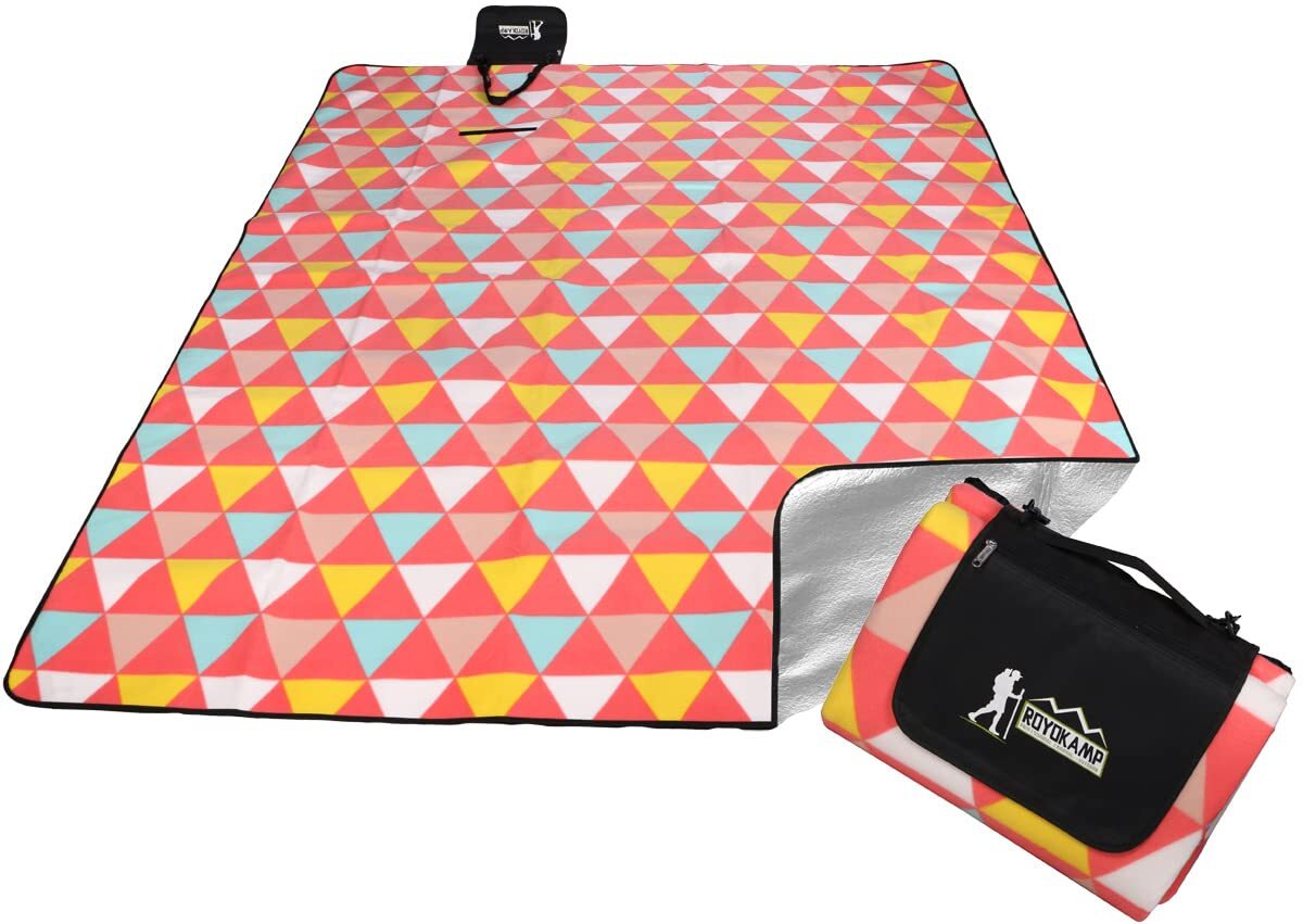 Enero Camp Coperta da picnic – Coperta pieghevole per esterni con (k4j)