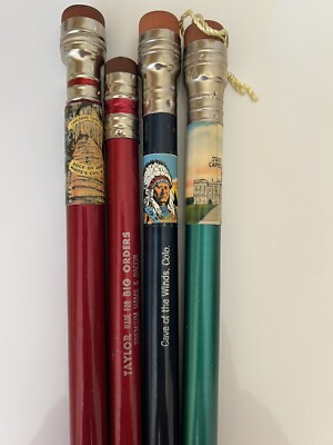 4 Vintage Jumbo Mechanical Pencils