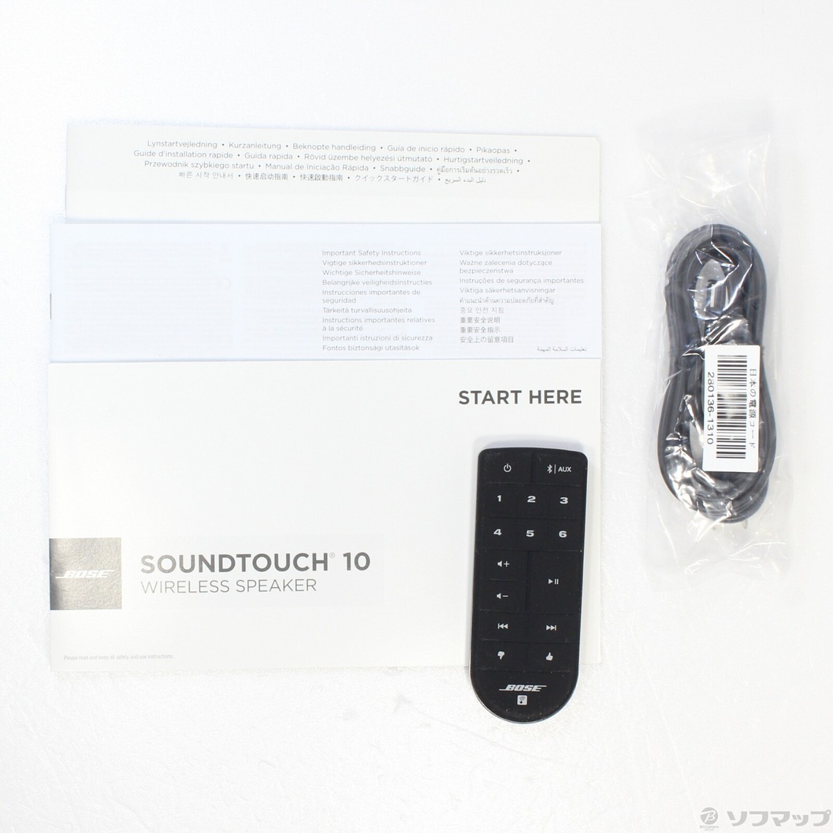 Bose SoundTouch 10 Wi-Fi Bluetooth Speaker works with Alexa Black