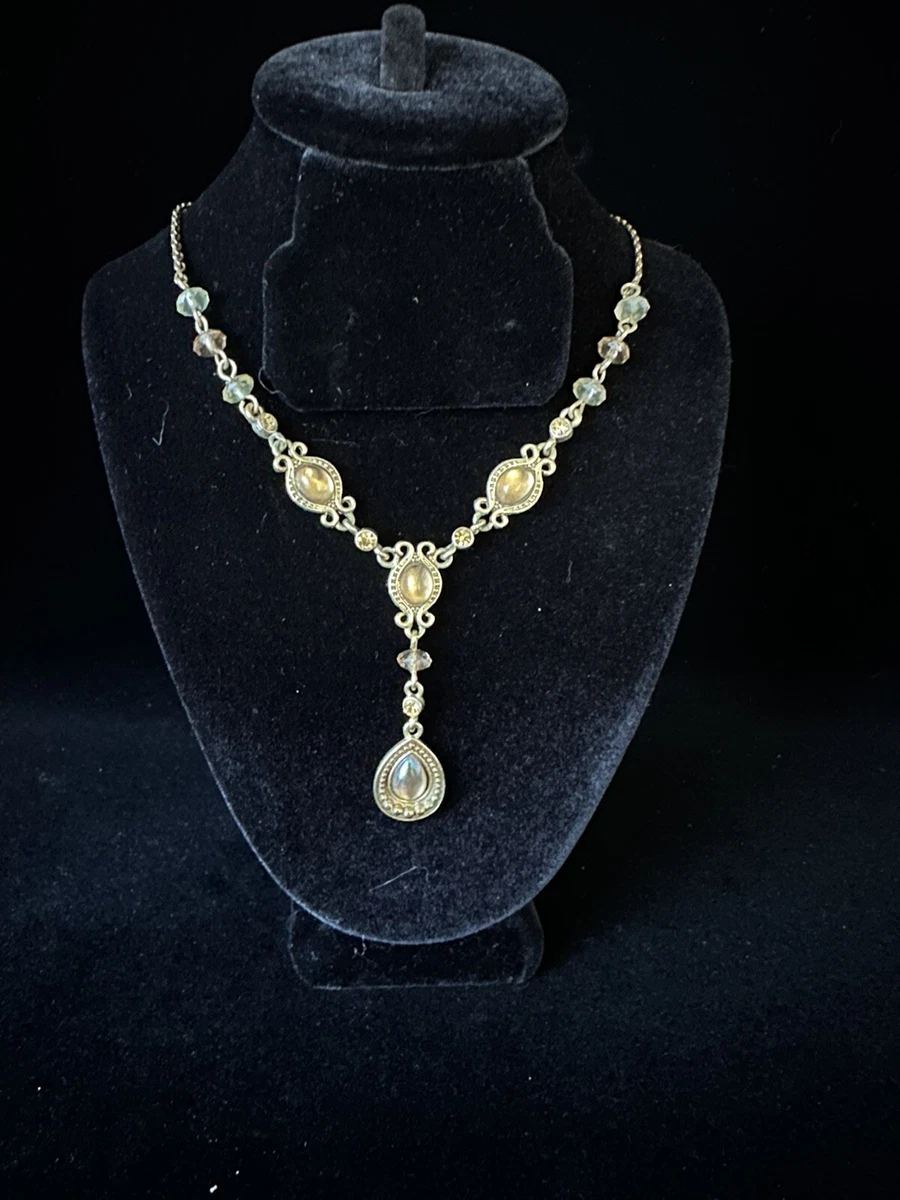 Avon diamond necklace sale