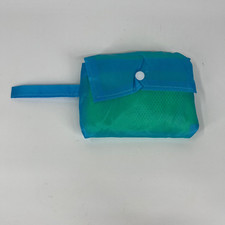 Kids Blue And Green Mesh Beach Toy Bag