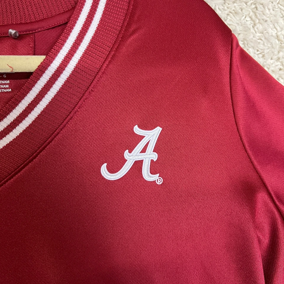 Alabama Crimson Tide Pullover Top Shirt Womens Large V Neck Red NCAA - Image 4 of 4