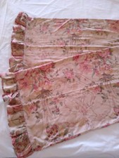 2 RALPH LAUREN GUINEVERE floral king size pillowcase pair bedding vintage Italy