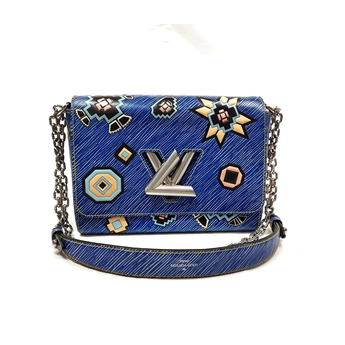 Louis Vuitton LV Shoulder Bag M61490 Twisted PM blue Epi Louis Vuitton LV Shoulder Bag M61490 Twisted PM blue Epi