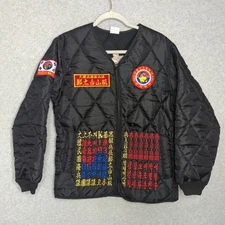 Vintage Korea Legends Padded Jacket ROK Marine Corps Dragon Embroidered 95