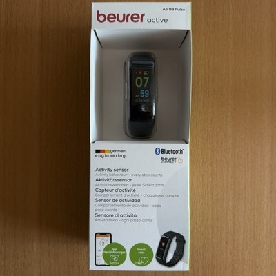 Beurer AS 98 Aktivitätstracker, Fitnessarmband mit Pulsmessung und Schlafüberwac