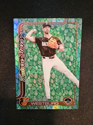 2025 Topps Green Easter Foil Jordan Westburg Future Stars #142 Orioles   