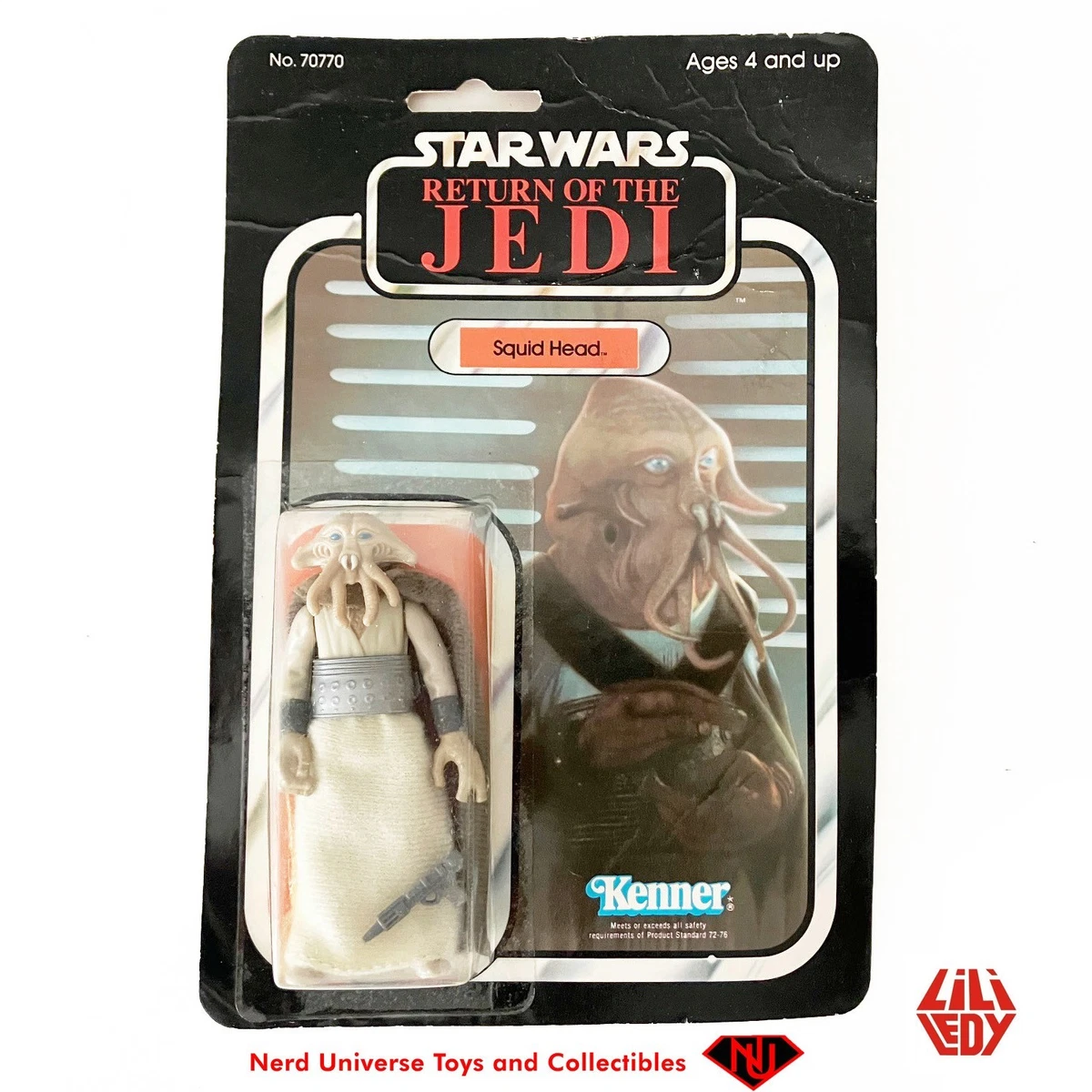 LILI LEDY スクイドヘッド AFA85 バーガンディケープ Lili Ledy TV, Movie & Video Games Action Figures for sale | eBay