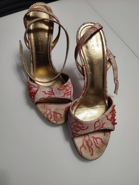 Women Casadei Heels Red 40