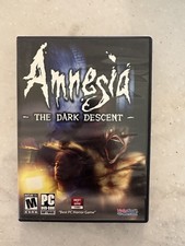 Amnesia The Dark Descent PC DVD-ROM Mature 17+ M Best PC Horror Game