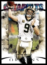2021 Panini Origins Catapults Drew Brees New Orleans Saints #C-29