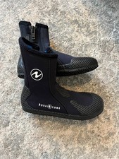 AquaLung Dive Boots, Size 6, Isothermal 7mm, Zip up