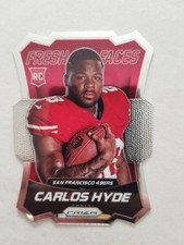2014 Panini Prizm #FF15 Carlos Hyde Rookie Fresh Faces San Francisco 49ers