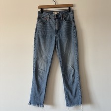 Madewell The Perfect Vintage Jeans Light Wash Size 27 Preppy Casual Everyday