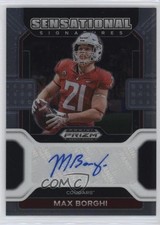 2023 Panini Chronicles Draft Picks Max Borghi #SS-MBO Auto 7bt