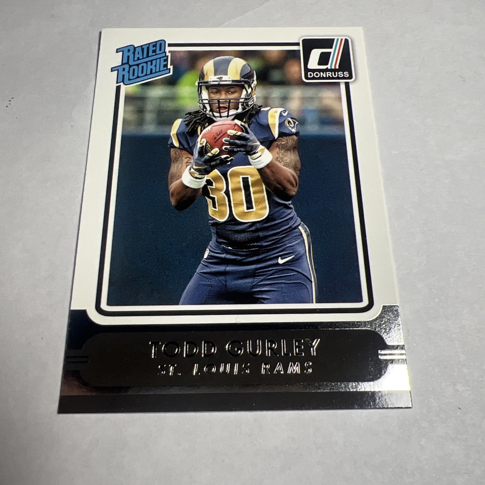 2015 Donruss Rated Rookie #206 Todd Gurley Rookie Card